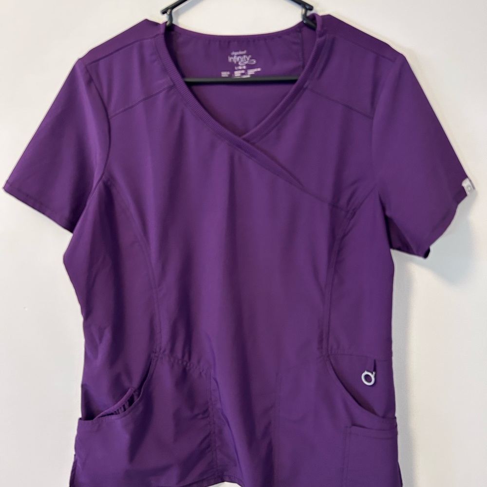 THREE CHEROKEE INFINITY SCRUB TOPS